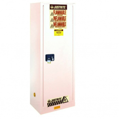 JUSTRITE 892225, CABINET, FLAM SLM 22G, SC WHT